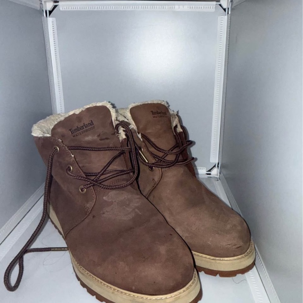 Timberland Men's Tan Leather Boots